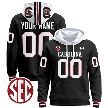 South Carolina Gamecocks 1980 Throwback Custom Pullover Hoodie - All Stitched