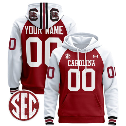 South Carolina Gamecocks 1980 Throwback Custom Pullover Hoodie
