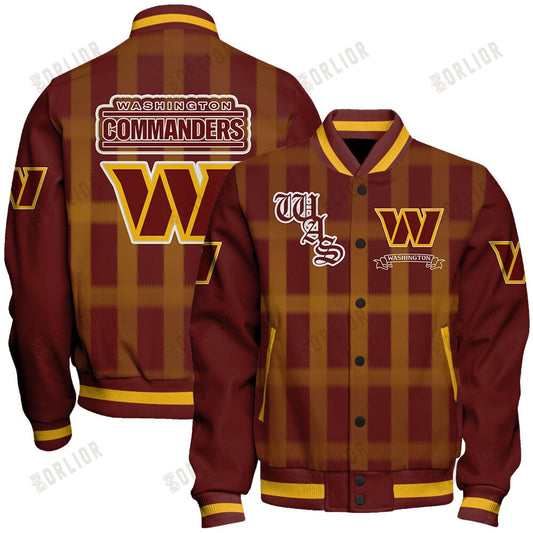 Washington Commanders Football Team 2024 - 25 Unforgettable Memories Unisex Varsity Jacket