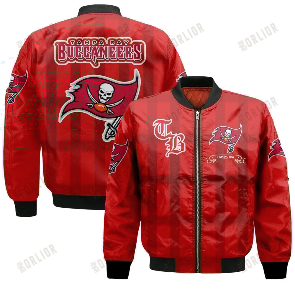 Tampa Bay Buccaneers Football Team 2024 - 25 Unforgettable Memories Bomber Jacket