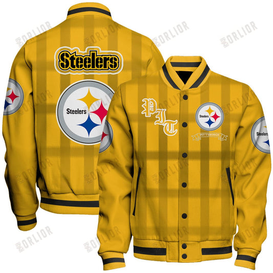 Pittsburgh Steelers Football Team 2024 - 25 Unforgettable Memories Unisex Varsity Jacket