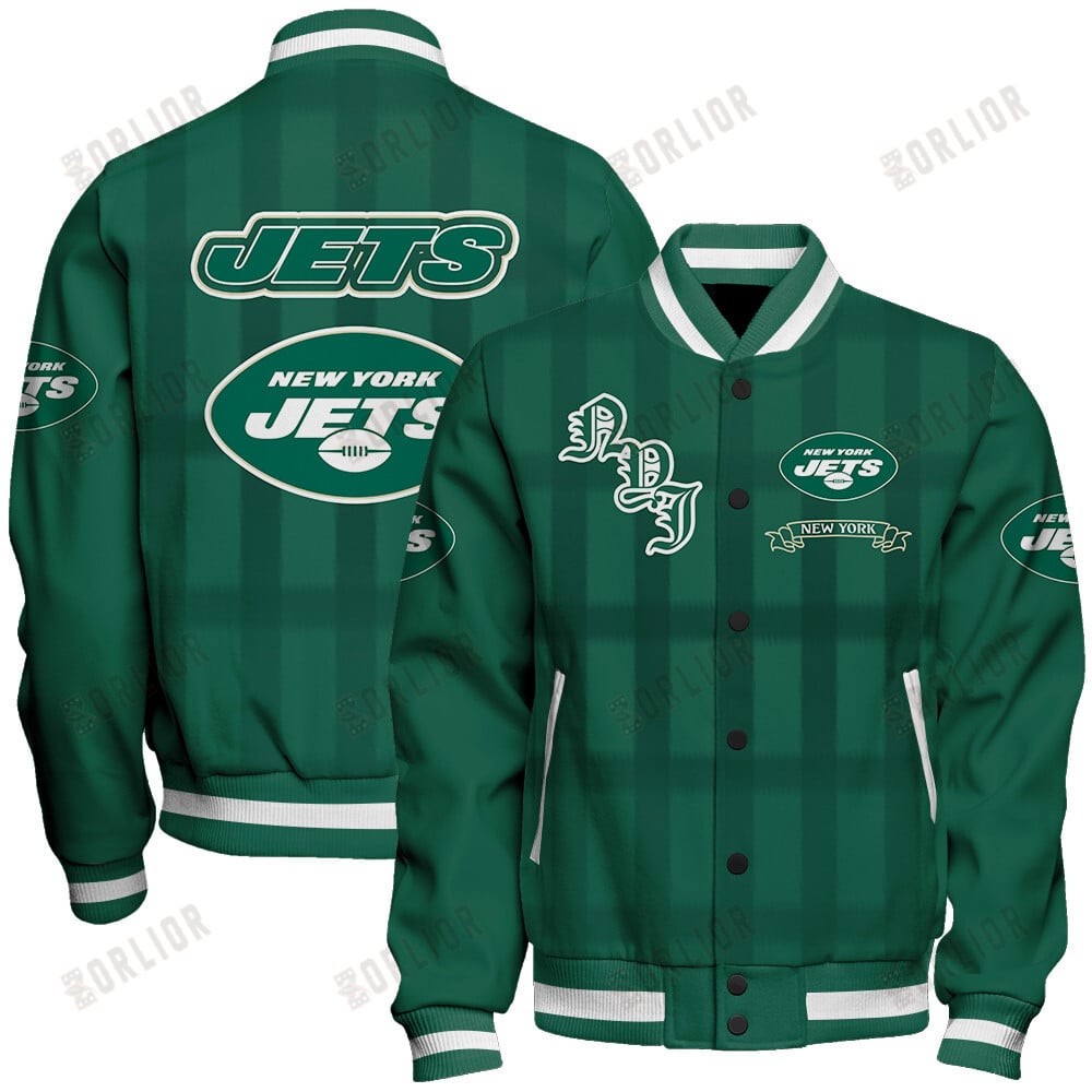 New York Jets Football Team 2024 - 25 Unforgettable Memories Unisex Varsity Jacket
