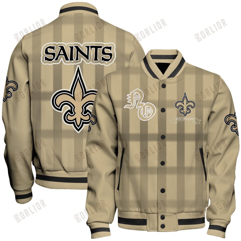 New Orleans Saints Football Team 2024 - 25 Unforgettable Memories Unisex Varsity Jacket