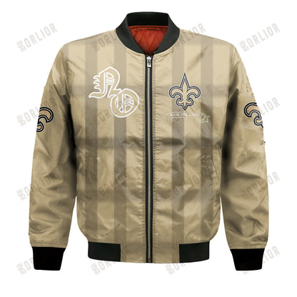 New Orleans Saints Football Team 2024 - 25 Unforgettable Memories Bomber Jacket