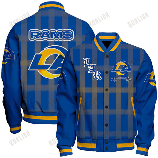 Los Angeles Rams Football Team 2024 - 25 Unforgettable Memories Unisex Varsity Jacket