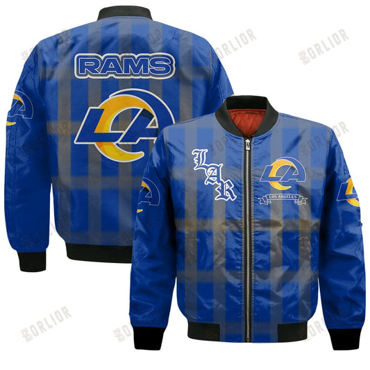 Los Angeles Rams Football Team 2024 - 25 Unforgettable Memories Bomber Jacket