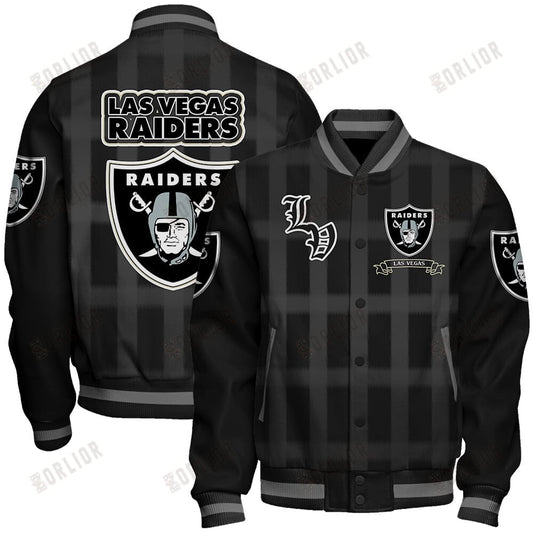 Las Vegas Raiders Football Team 2024 - 25 Unforgettable Memories Unisex Varsity Jacket
