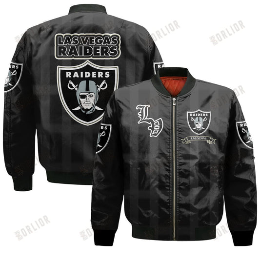 Las Vegas Raiders Football Team 2024 - 25 Unforgettable Memories Bomber Jacket