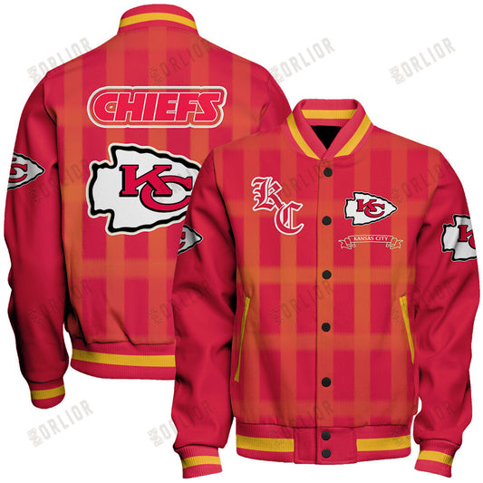 Kansas City Chiefs Football Team 2024 - 25 Unforgettable Memories Unisex Varsity Jacket