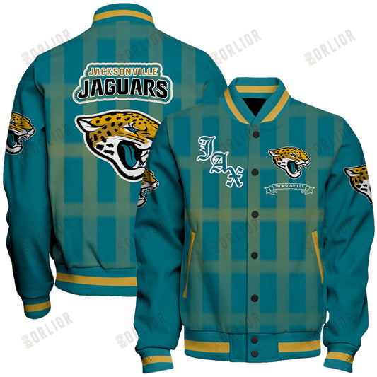 Jacksonville Jaguars Football Team 2024 - 25 Unforgettable Memories Unisex Varsity Jacket