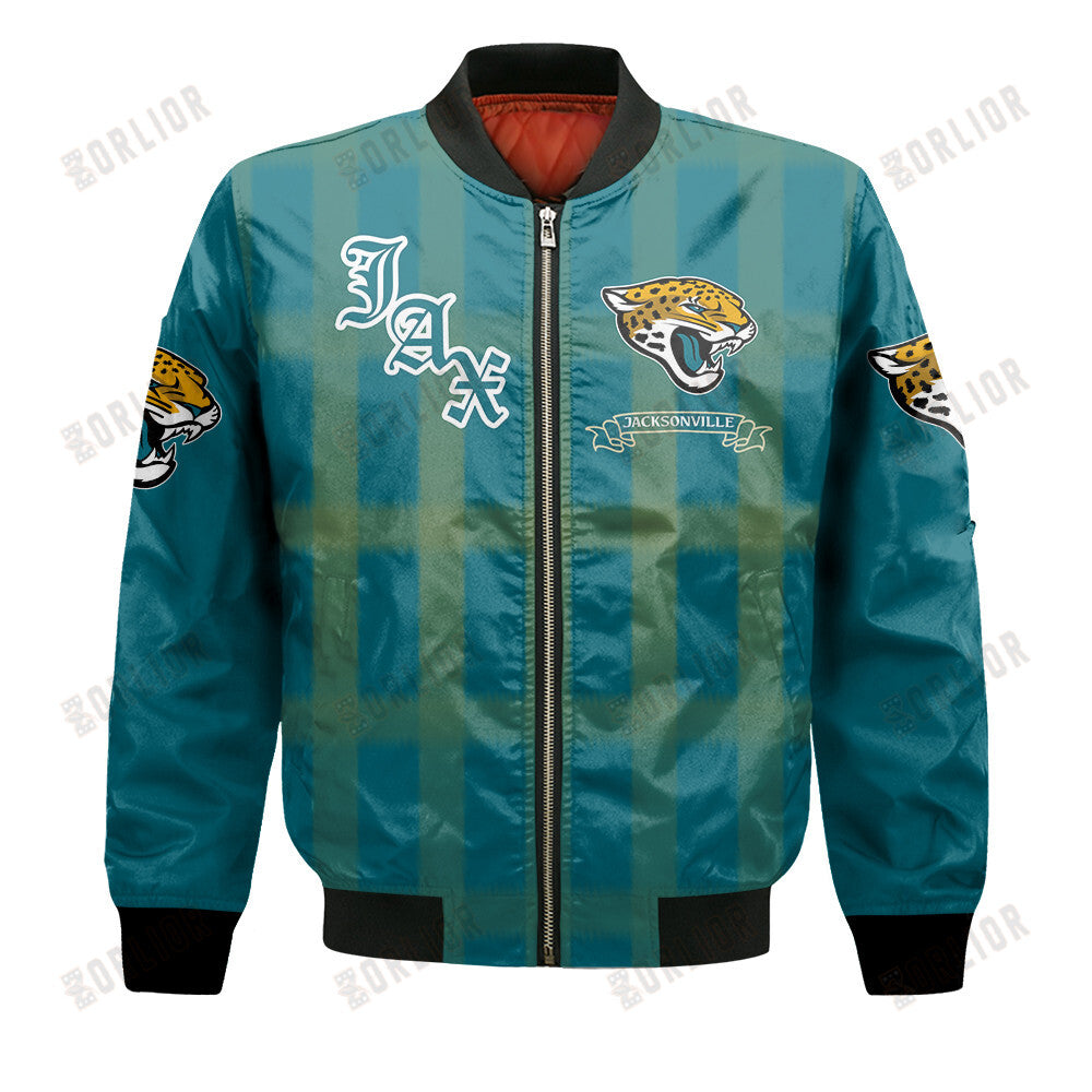 Jacksonville Jaguars Football Team 2024 - 25 Unforgettable Memories Bomber Jacket