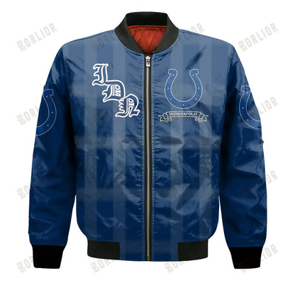 Indianapolis Colts Football Team 2024 - 25 Unforgettable Memories Bomber Jacket