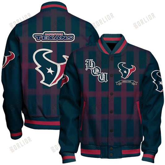 Houston Texans Football Team 2024 - 25 Unforgettable Memories Unisex Varsity Jacket