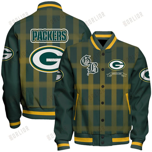 Green Bay Packers Football Team 2024 - 25 Unforgettable Memories Unisex Varsity Jacket