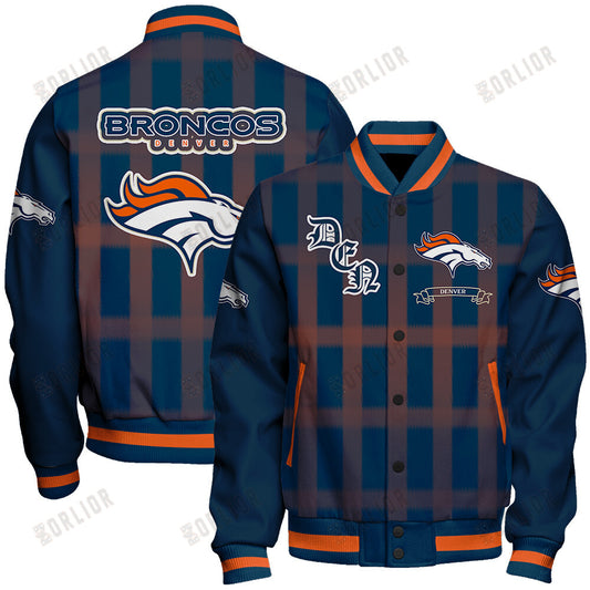 Denver Broncos Football Team 2024 - 25 Unforgettable Memories Unisex Varsity Jacket