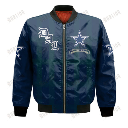 Dallas Cowboys Football Team 2024 - 25 Unforgettable Memories Bomber Jacket