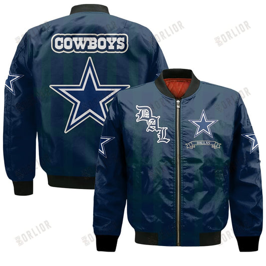 Dallas Cowboys Football Team 2024 - 25 Unforgettable Memories Bomber Jacket