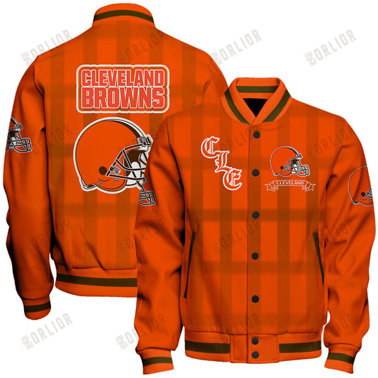 Cleveland Browns Football Team 2024 - 25 Unforgettable Memories Unisex Varsity Jacket