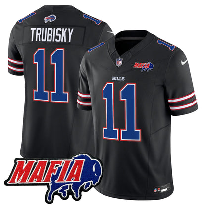 Buffalo Bills 2024 Bills Mafia Patch Vapor Limited Jersey - All Stitched