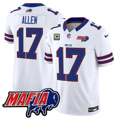 Buffalo Bills 2024 Bills Mafia Patch Vapor Limited Jersey - All Stitched