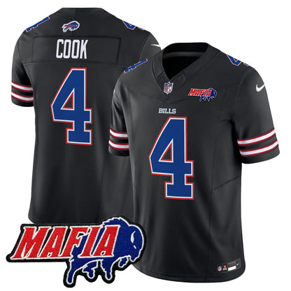 Buffalo Bills 2024 Bills Mafia Patch Vapor Limited Jersey - All Stitched