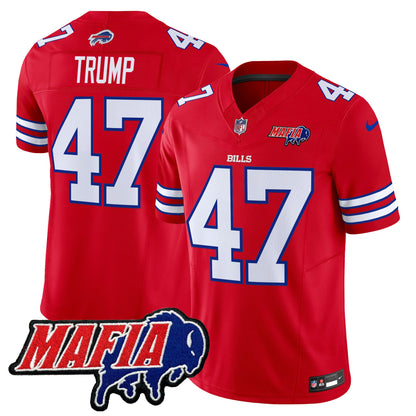 Buffalo Bills 2024 Bills Mafia Patch Vapor Limited Jersey - All Stitched