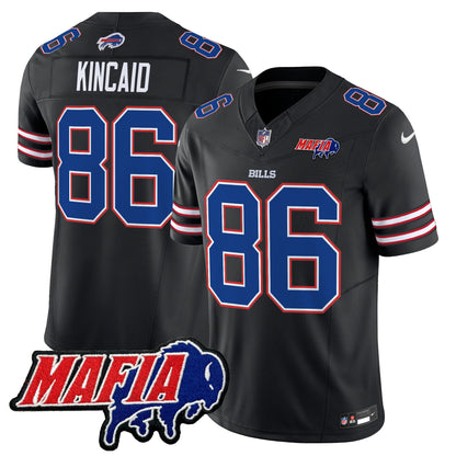 Buffalo Bills 2024 Bills Mafia Patch Vapor Limited Jersey - All Stitched