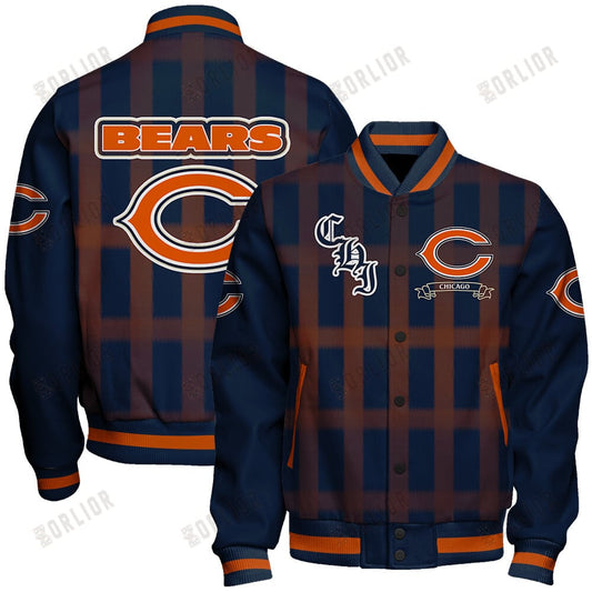 Chicago Bears Football Team 2024 - 25 Unforgettable Memories Unisex Varsity Jacket