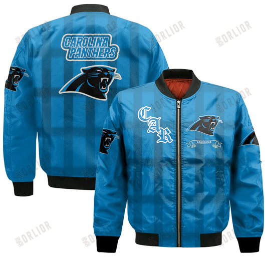 Carolina Panthers Football Team 2024 - 25 Unforgettable Memories Bomber Jacket
