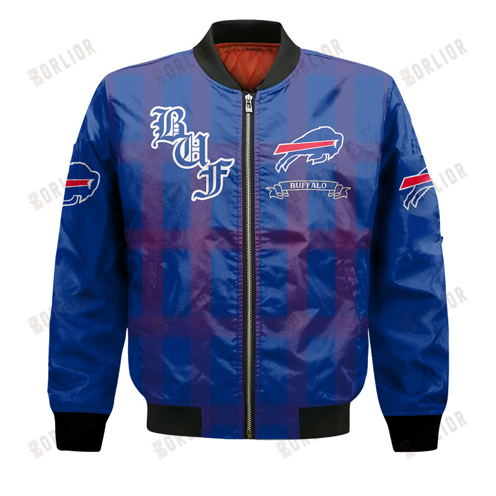 Buffalo Bills Football Team 2024 - 25 Unforgettable Memories Bomber Jacket
