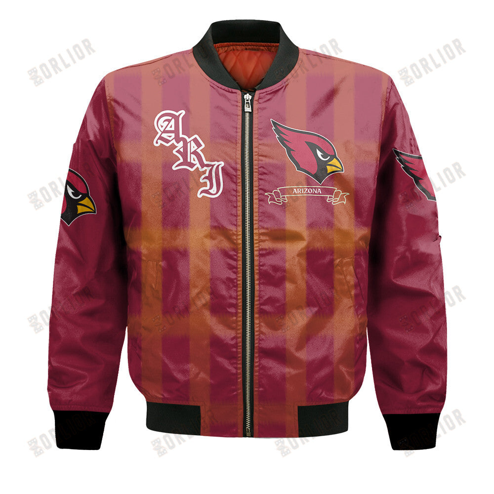 Arizona Cardinals Football Team 2024 - 25 Unforgettable Memories Bomber Jacket