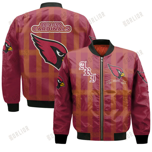 Arizona Cardinals Football Team 2024 - 25 Unforgettable Memories Bomber Jacket