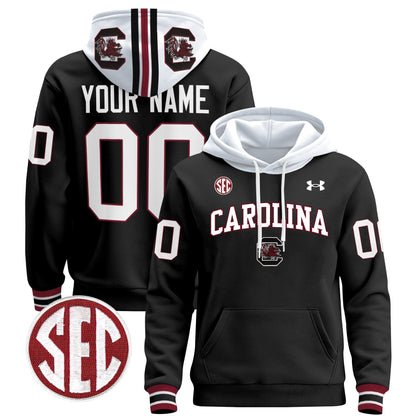 South Carolina Gamecocks 1980 Throwback Custom Pullover Hoodie V2