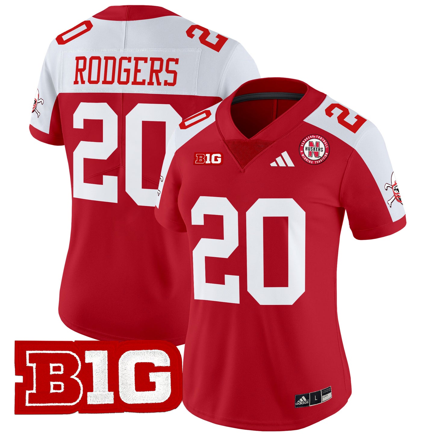 Women's Nebraska Cornhuskers 2024 Vapor Limited Jersey V2 - All Stitched