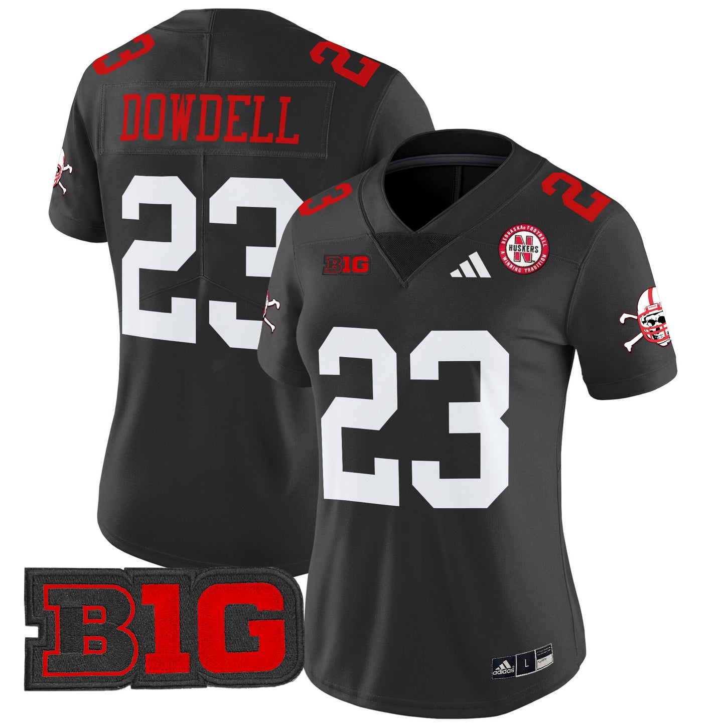 Women's Nebraska Cornhuskers 2024 Vapor Limited Jersey V2 - All Stitched