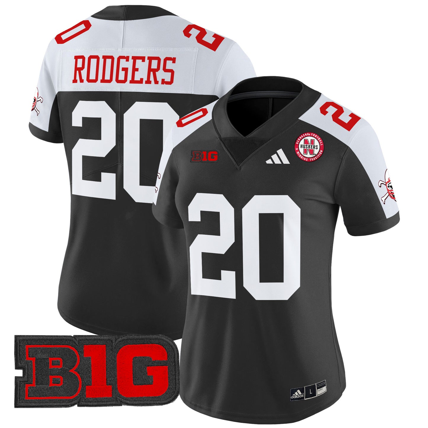 Women's Nebraska Cornhuskers 2024 Vapor Limited Jersey V2 - All Stitched