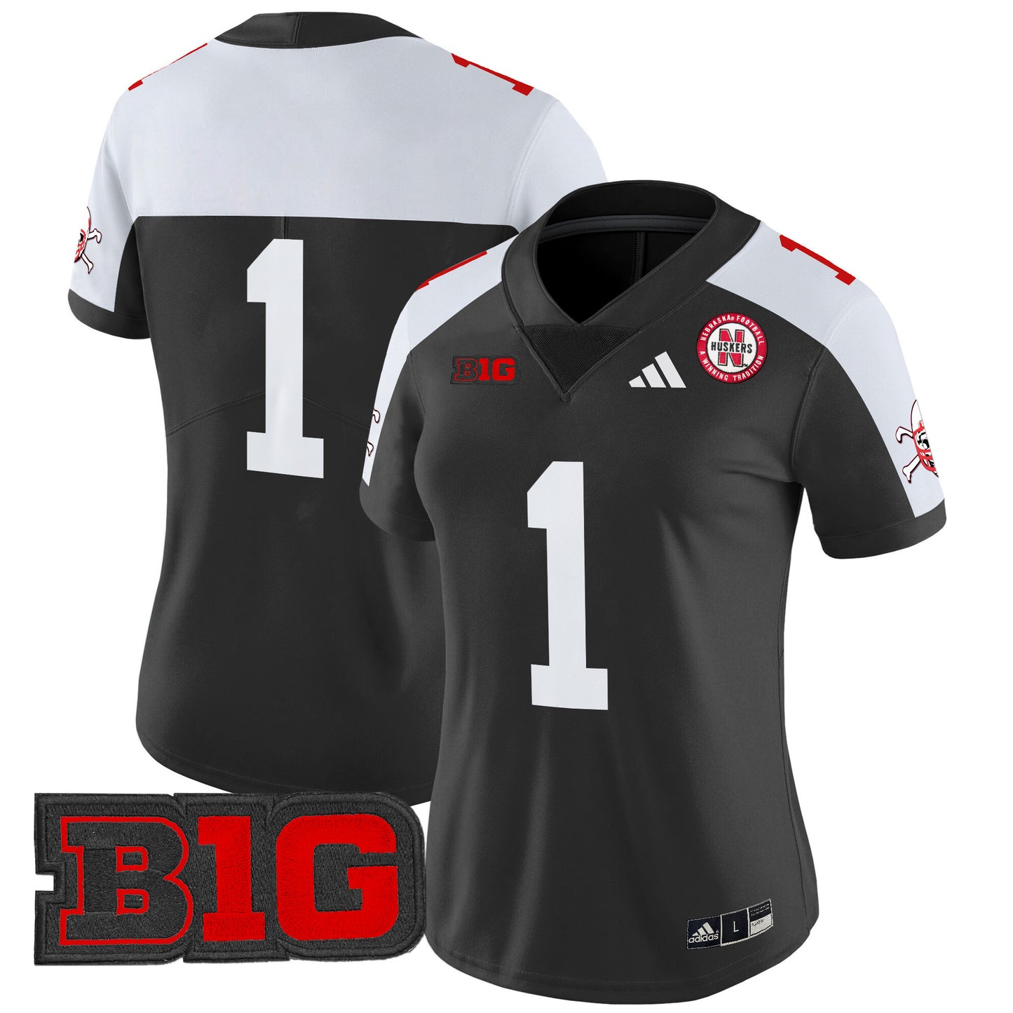 Women's Nebraska Cornhuskers 2024 Vapor Limited Jersey V2 - All Stitched