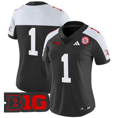 Women's Nebraska Cornhuskers 2024 Vapor Limited Jersey V2 - All Stitched