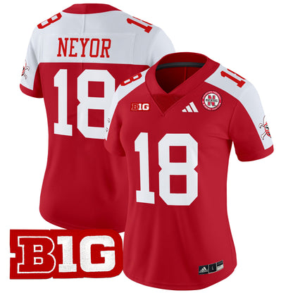 Women's Nebraska Cornhuskers 2024 Vapor Limited Jersey V2 - All Stitched