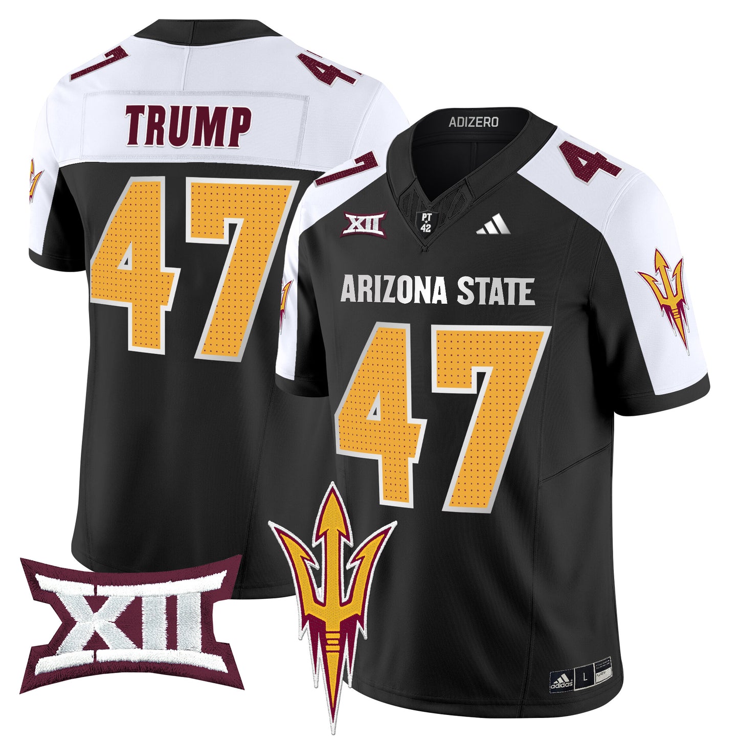 Arizona State Sun Devils 2024 Vapor Limited Jersey V2 - All Stitched