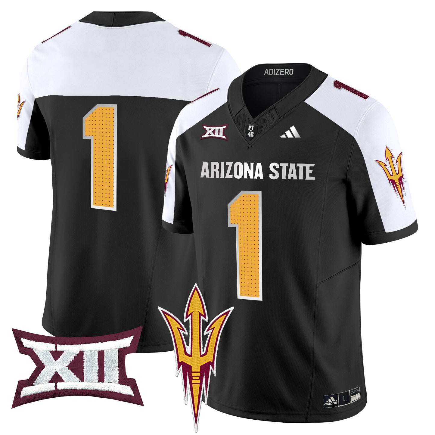 Arizona State Sun Devils 2024 Vapor Limited Jersey V2 - All Stitched