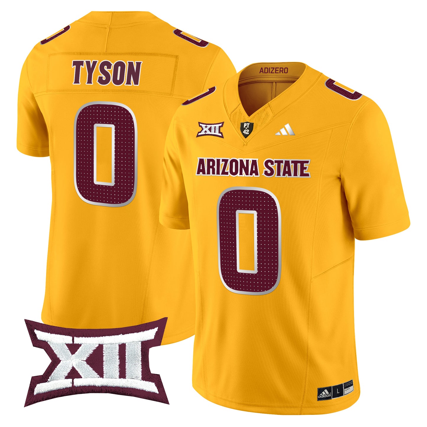 Arizona State Sun Devils 2024 Vapor Limited Jersey V2 - All Stitched