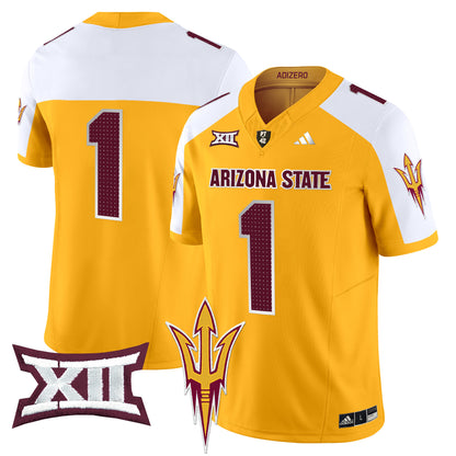 Arizona State Sun Devils 2024 Vapor Limited Jersey V2 - All Stitched