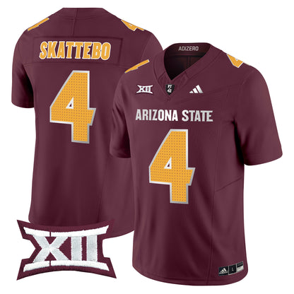 Arizona State Sun Devils 2024 Vapor Limited Jersey V2 - All Stitched