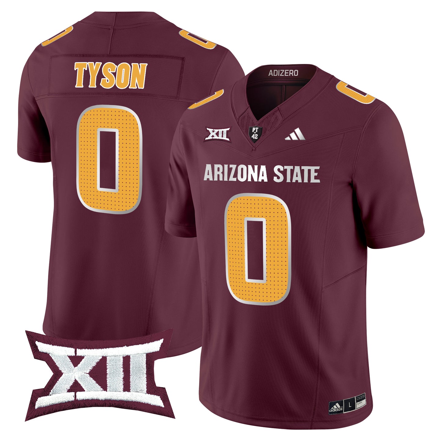 Arizona State Sun Devils 2024 Vapor Limited Jersey V2 - All Stitched