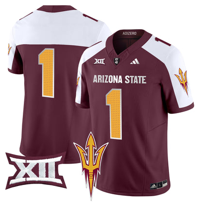 Arizona State Sun Devils 2024 Vapor Limited Jersey V2 - All Stitched