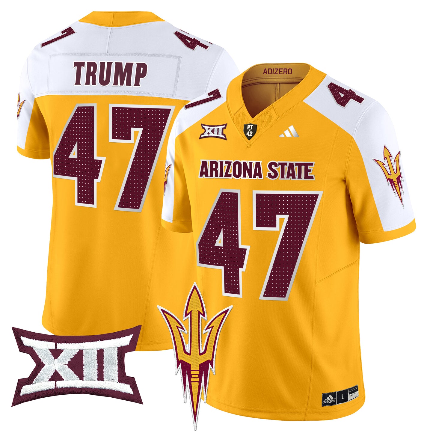 Arizona State Sun Devils 2024 Vapor Limited Jersey V2 - All Stitched