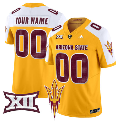 Arizona State Sun Devils 2024 Vapor Limited Custom Jersey V2 - All Stitched