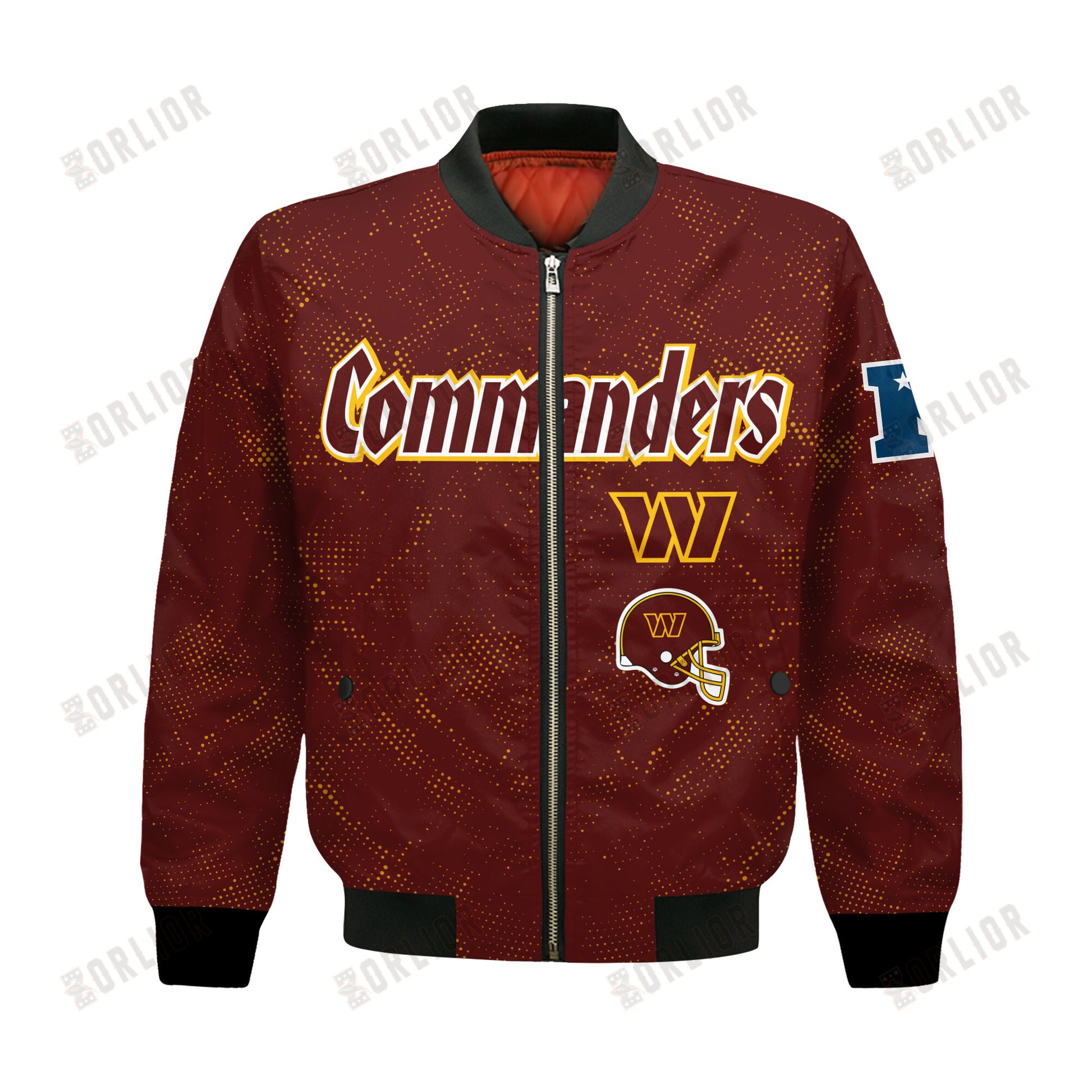 Washington Commanders Football Team 2024 - 25 Continue Writing The Dream Bomber Jacket