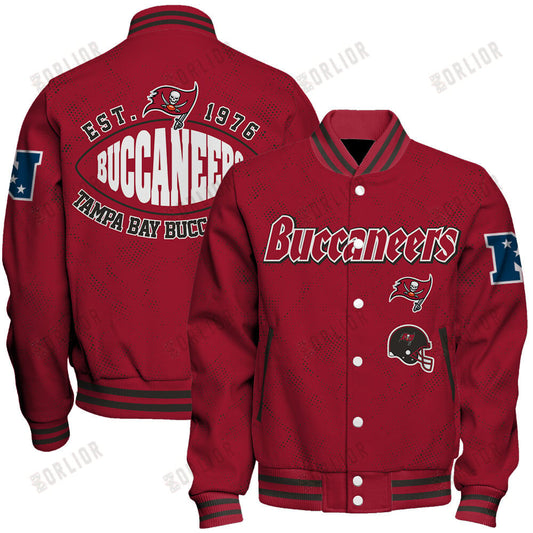 Tampa Bay Buccaneers Football Team 2024 - 25 Continue Writing The Dream Unisex Varsity Jacket